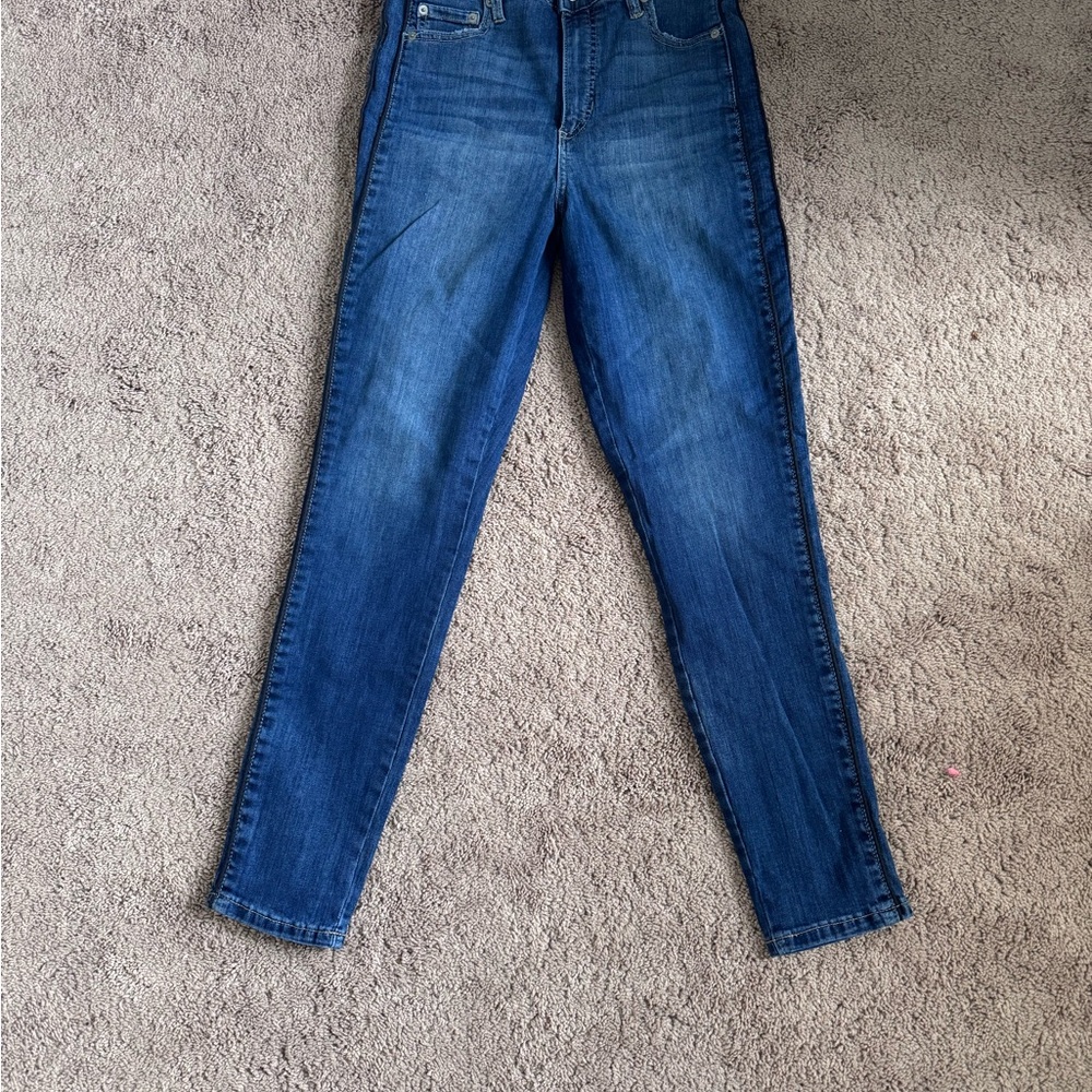 Banana Republic Blue Skinny Jeans Classic Style